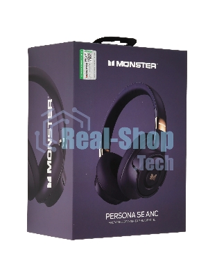 Беспроводные наушники MONSTER Persona SE ANC синий, полноразмерные, Bluetooth, активное шумоподавление, до 70 ч