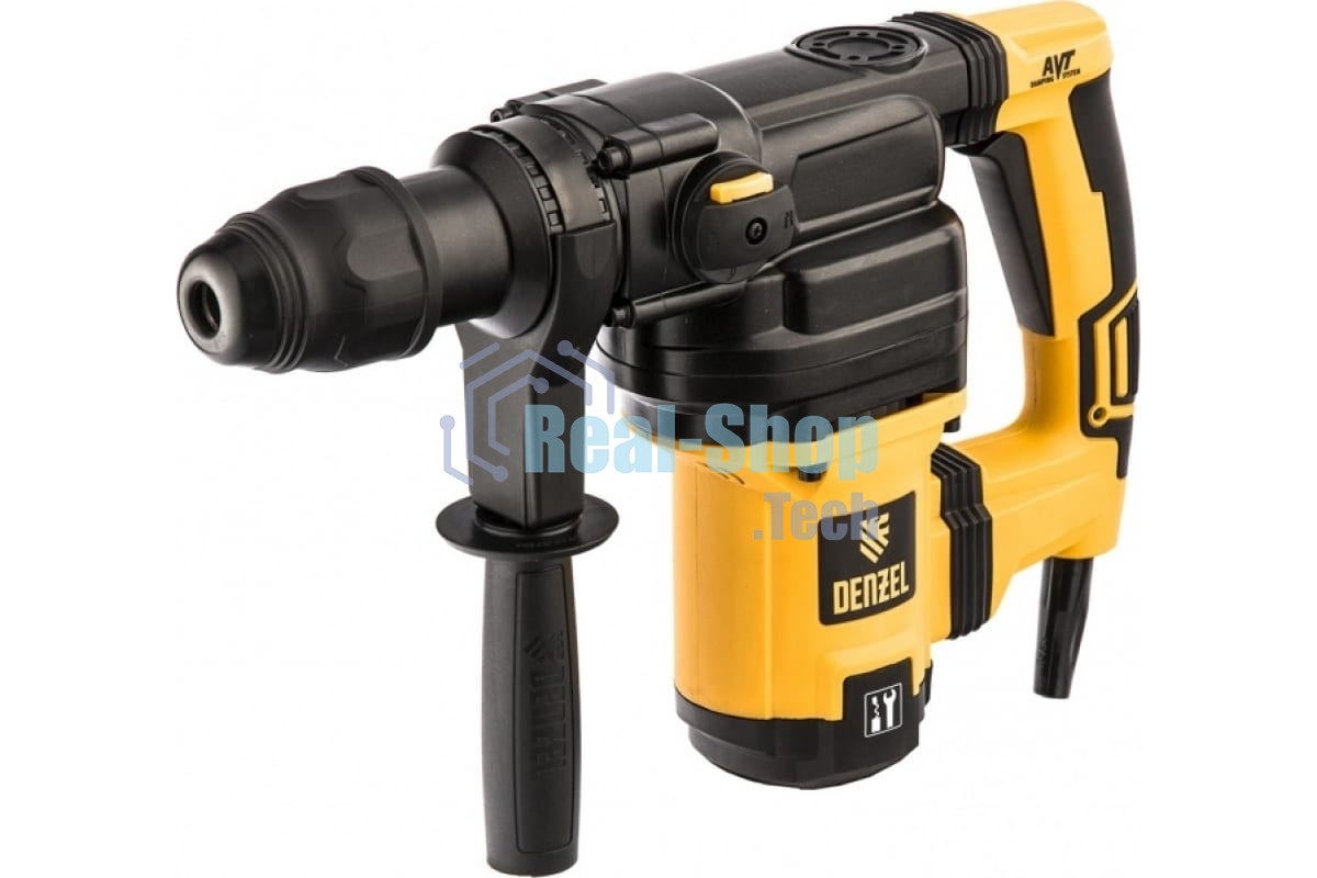 Перфоратор Denzel RHV-1050-38-max, SDS-plus, 1050 Вт, 10 Дж, от сети
