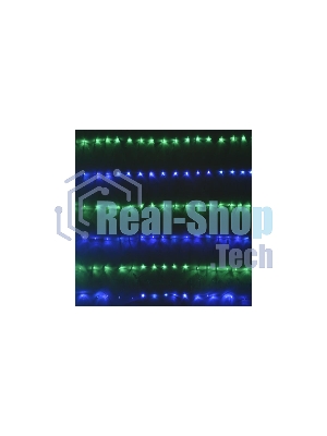 Гирлянда светод. Funray Cетка ML-320M, 3x2м, 320 LED, мульти (4цв.), IP20, прозрачный шнур 2м,конт