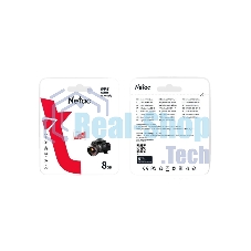 Флеш карта Netac P500 ECO MicroSDHC 8Gb C10 NT02P500ECO-008G-S