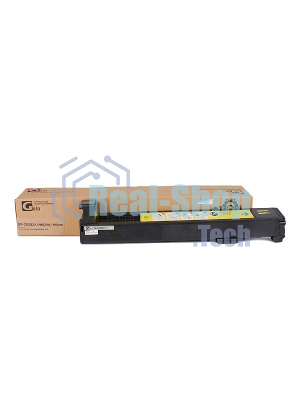 Картридж лазерный GalaPrint GP-CB382A (№824A) желтый (21000 стр) для HP Color LaserJet CP6015/CP6015dn/CP6015n/CP6015xh/CM6030/CM6030f/CM6040/CM6040f