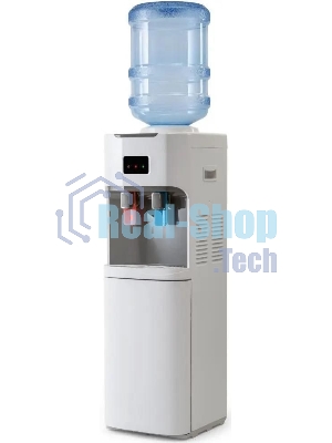 Кулер для воды HotFrost V115B, верхняя загрузка, нагрев 90 °С, охлаждение 10 °С, белый