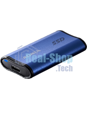 Внешний SSD ADATA External SE880, 500Gb, USB 3.2 Gen2 Type-C, R/W 2000/2000 MB/s, синий