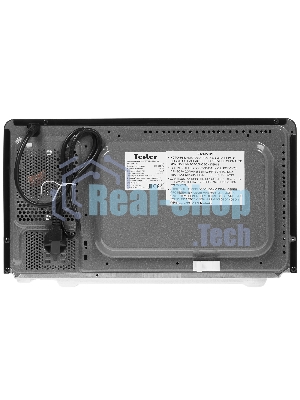Микроволновая печь Tesler MM-2002 зеркальный/черный, 20 л, 700 Вт, переключатели - поворотный механизм