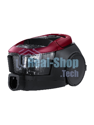 Пылесос Samsung VC18M31A0HP/EV бордовый/черный, 380/1800 Вт, уборка сухая, пылесборник контейнер 2 л