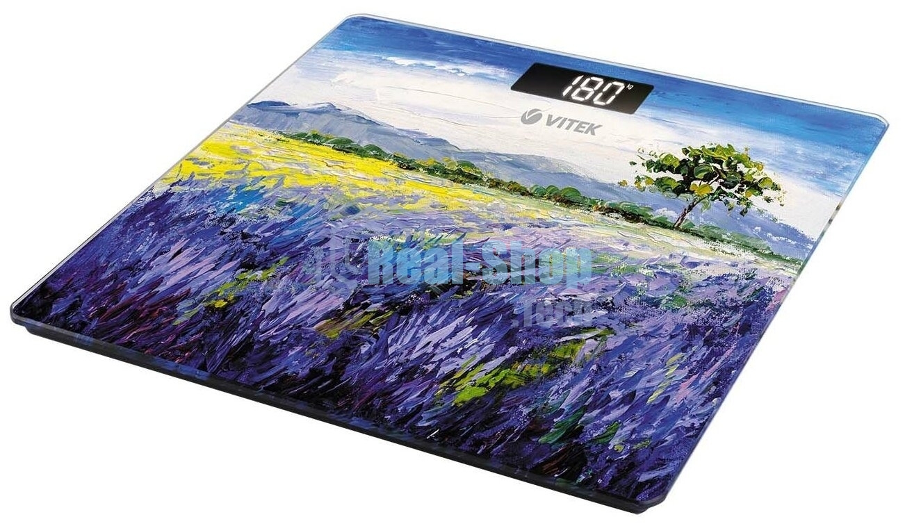 Весы напольные электронные Vitek VT-8052 макс.180кг разноцветный