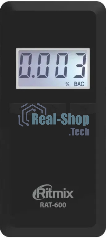 Алкотестер Ritmix RAT-600 черный