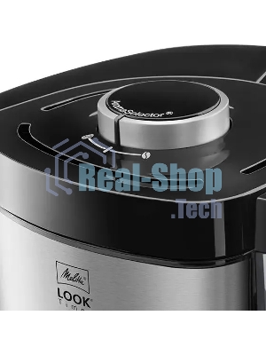 Кофеварка капельная Melitta Look V Therm Timer Black Filter черный/нержавеющая сталь, исп. кофе - молотый, 1.25 л, 1000 Вт