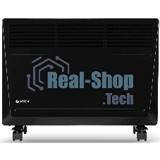 Конвектор Vitek Midnight VT-2194 черный, 1500Вт, 20м2