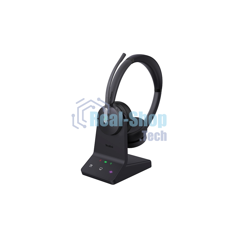Гарнитура Yealink WH64 Dual UC чёрный, беспроводная, радиоканал, до 16 ч