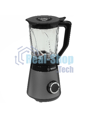 Блендер стационарный Bosch MMB6172S серебристый, 1200 Вт, плавная регулировка