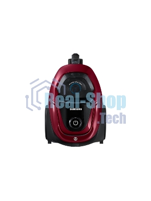 Пылесос Samsung VC18M31A0HP/EV бордовый/черный, 380/1800 Вт, уборка сухая, пылесборник контейнер 2 л