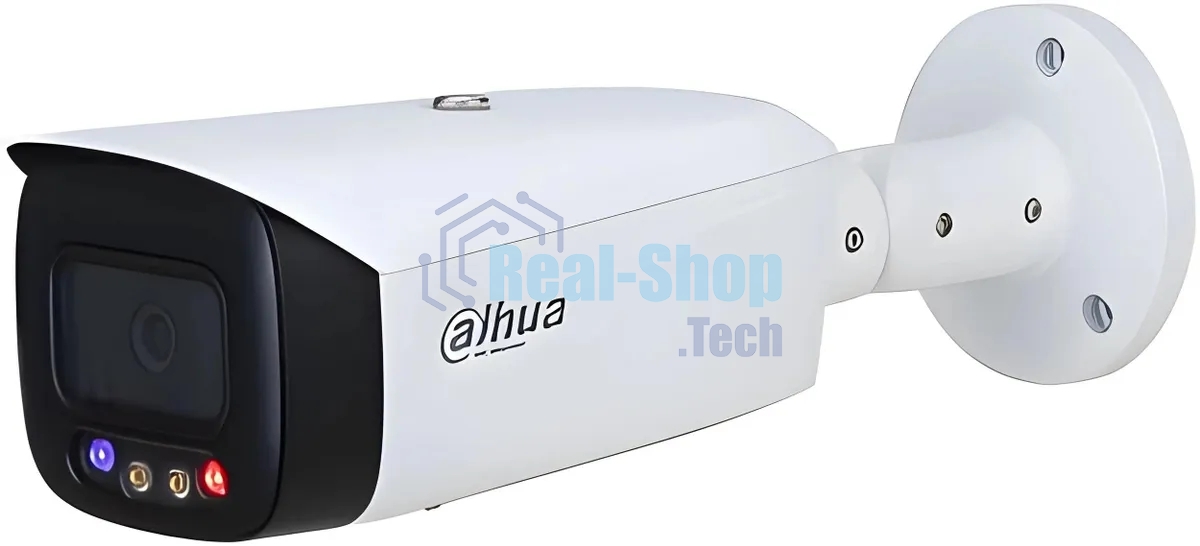 Камера видеонаблюдения IP Dahua DH-IPC-HFW3449T1P-AS-PV-0360B-S5 3.6-3.6мм цв. корп.:белый/черный