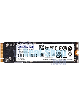 Накопитель SSD ADATA LEGEND 960, 1Tb, PCIe 4.0 x4, M.2 2280, NVMe, R/W 7400/6000, с радиатором