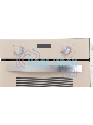 Шкаф духовой электрический Maunfeld EOEM516BG, 45 см, 51 л, бежевый, встраиваемый