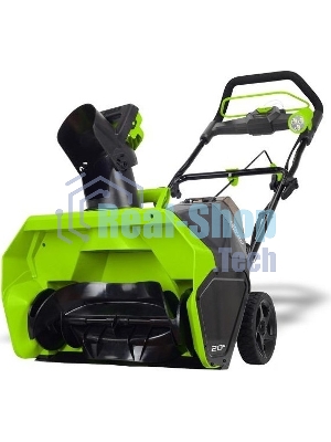 Снегоуборщик аккумуляторный GreenWorks GD40ST, 40V, 51 см, бесщеточный, без АКБ и ЗУ (2600007)