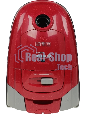 Пылесос Vitek VT-1820 красный/черный, 400/2200 Вт, уборка сухая, пылесборник мешок 4 л