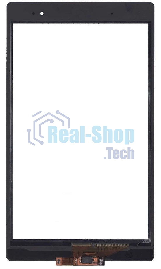 Сенсорное стекло (тачскрин) для Sony Xperia Tablet Z3 Compact, черное
