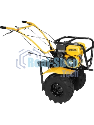 Мотоблок Denzel DPT-670S-PRO, 7 л.с., ремен.сцеп, фрез 3х4, ШОМ, передачи 6В/2Н