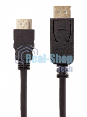 Кабель KS-is KS-385-2 DP M HDMI M 1080p 2м