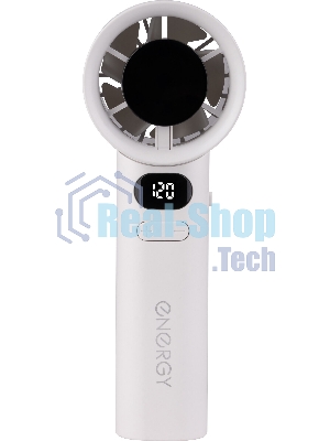 Вентилятор Energy EN-0616 USB белый, настольный/портативный, 3 Вт, 120 скоростей, 6 см, аккумуляторный