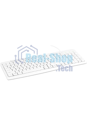 Клавиатура Oklick 305M проводная, USB Type-A, белый