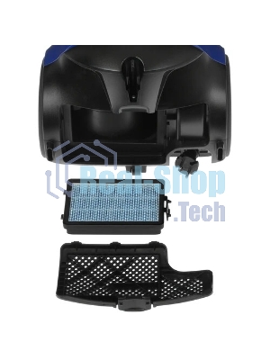 Пылесос Samsung VCC8836V36/XEV синий/черный, 430/2200 Вт, уборка сухая, пылесборник контейнер 2 л