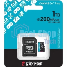 Флеш карта microSDXC 1Tb Kingston SDCG4/1Tb Canvas Go! Plus + adapter