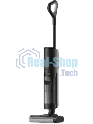 Пылесос вертикальный моющий Dreame Wet and Dry Vacuum H12S черный, питание от аккумулятора, 300 Вт, уборка влажная/сухая, пылесборник 0.7 л, работа от АКБ max 35 мин
