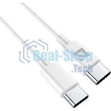 Кабель Defender USB F182 TypeC-TypeC 1м, 30 Вт, PD,TPE,белый