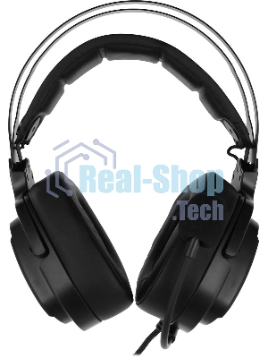 Гарнитура проводная с микрофоном A4Tech Bloody G570 черный/серый 2м мониторные USB оголовье (G570 USB/BLACK + GREY)
