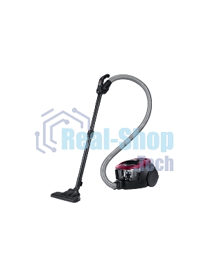 Пылесос Samsung VC18M31A0HP/EV бордовый/черный, 380/1800 Вт, уборка сухая, пылесборник контейнер 2 л