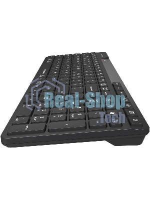 Клавиатура A4Tech FBK27C AS беспроводная, Bluetooth, радиоканал, чёрный