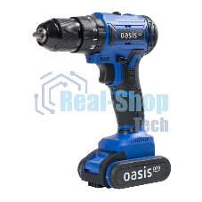 Дрель-шуруповерт Oasis ASU-12V Pro, 12 В, 2 Ач, 40 Нм, бесщеточный, ударный