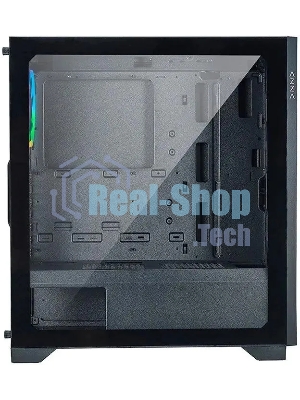 Компьютерный корпус Azza Hive черный без БП ATX 8x120мм 5x140мм 2xUSB 2.0 1xUSB 3.0 audio bott PSU