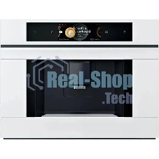 Кофемашина встраиваемая Bosch CTL7181W0 белый, исп. кофе - зерновой, 2,4 л, 1500 Вт, 20 бар