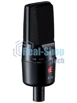 Микрофон конденсаторный sE Electronics X1 A 20 Гц 20 кГц, динамический диапазон: 114 / 134 дБ, кардиоида, комплектация: поворотный микрофонный зажим, адаптер с резьбой
