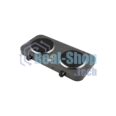 Плита настольная электрическая Homestar HS-1104 серый, 2 кВт, ТЭН, конфорки - 2, эмаль, поворотные переключатели