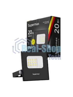 Прожектор светодиодный Supermax SPR 20Вт 6500К 2000лм IP65 Космос S_PR_LED_20