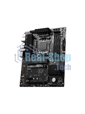Материнская плата MSI PRO B650-S WIFI, AM5, AMD B650, 4xDDR5, 4xSATA, 2xM.2, 1xPCI-E 4.0 x16, 1xPCI-E 4.0 x4, 1xHDMI, 1xDP, 1x2.5Gb LAN, 3xUSB 3.2 Gen 1, 3xUSB 3.2 Gen 2, 6x3.5 мм, 7.1, Standard-ATX