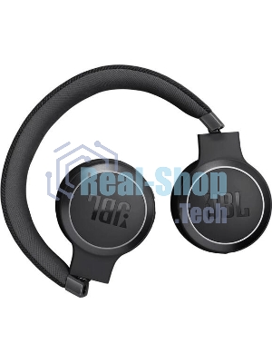 Беспроводные/проводные наушники JBL Live 670NC черный, накладные, Bluetooth + проводной, адаптивное шумоподавление, быстрая зарядка