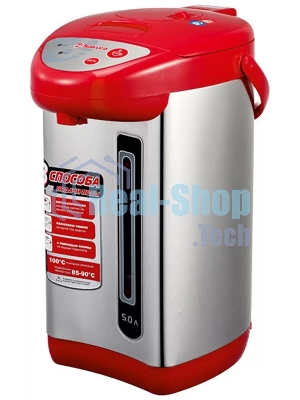 Термопот Sakura SA-336RS 5.0л металлик/красный