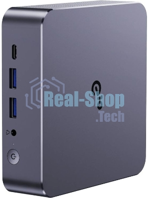 Неттоп Acer Gadget E10 ERBox Ryzen 7 8745HS (3.8) 16Gb SSD512Gb UHDG Windows 11 Pro 2xGbitEth WiFi BT 120W черный (1747236)