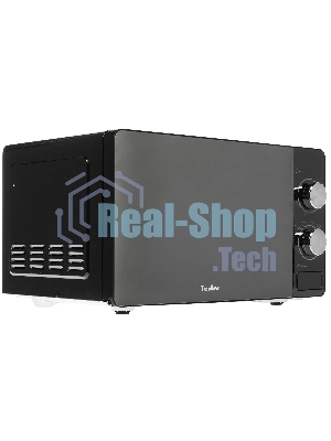 Микроволновая печь Tesler MM-2002 зеркальный/черный, 20 л, 700 Вт, переключатели - поворотный механизм