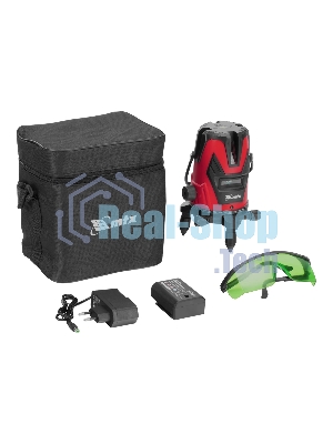 Лазерный уровень MTX MFL GREEN, 30 м, зеленый луч, акк. Li 2400 mAh, сумка, резьба 5/8
