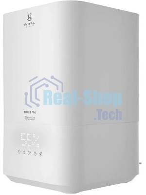 Увлажнитель воздуха Royal Clima RUH-ARP450/5.0E-WT белый, 40 м², 5 л, ультразвуковой, производительность 400 мл/ч, гигростат, сенсорное управление, верхний залив воды
