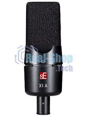 Микрофон конденсаторный sE Electronics X1 A 20 Гц 20 кГц, динамический диапазон: 114 / 134 дБ, кардиоида, комплектация: поворотный микрофонный зажим, адаптер с резьбой