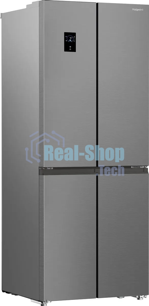 Холодильник Hotpoint HFP4 480I X нержавеющая сталь трехкамерный 300/150л морозилка снизу, No Frost, Side by Side