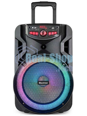 Портативная акустика Blackton Bt PBS2113 черный Мощность RMS 40 Вт Bluetooth