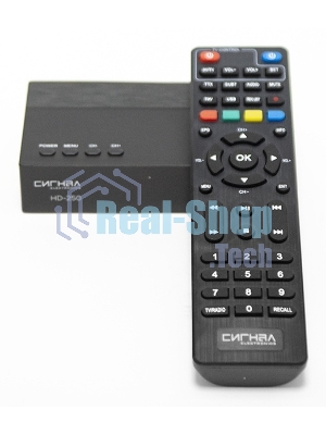 Ресивер DVB-T2 Сигнал Эфир HD-250 черный